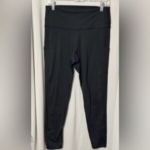 Aerie Black High-Waist Chill.Play.Move. Leggings Size Large